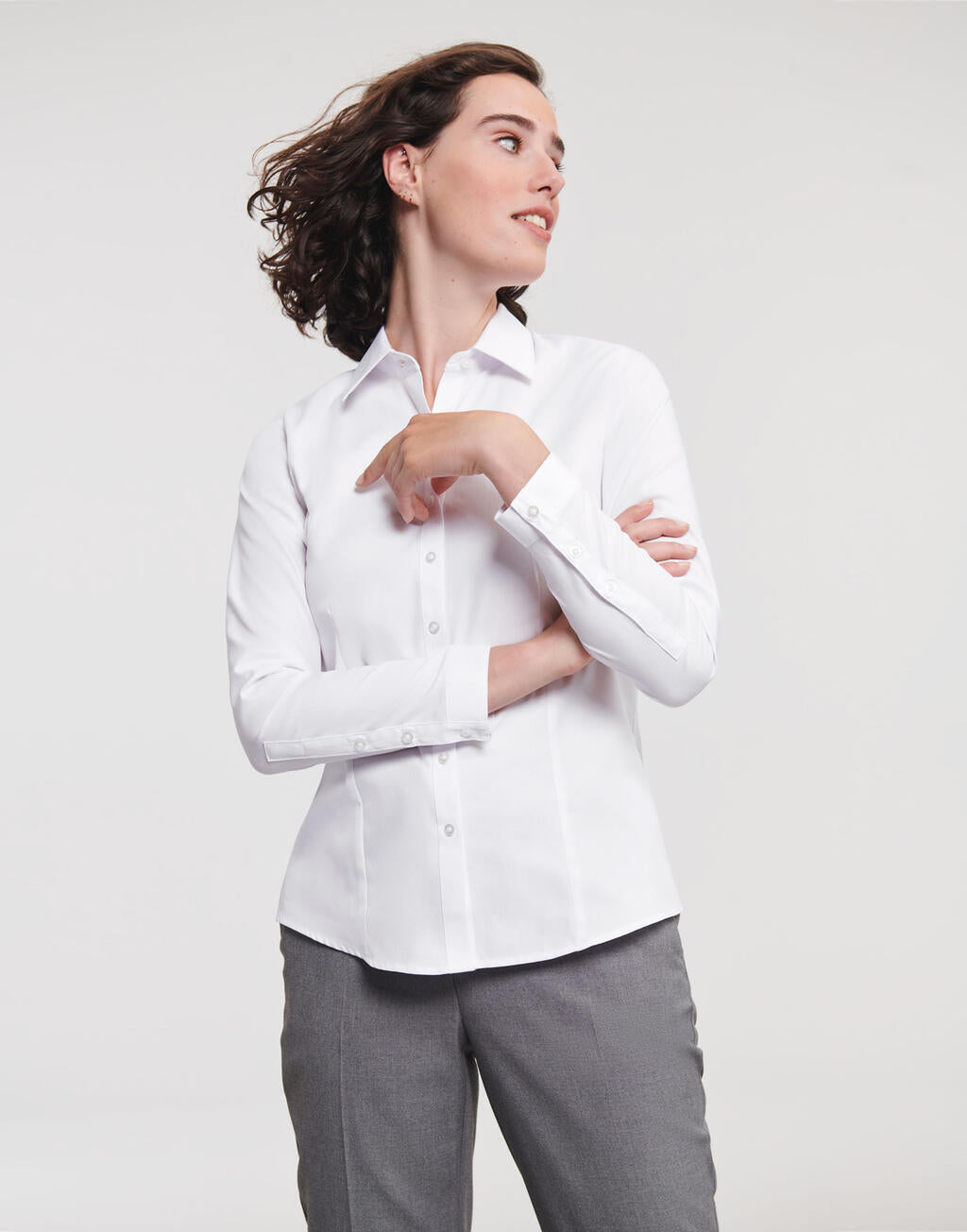 Herringbone Damenhemd