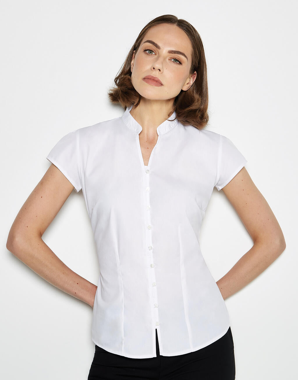 Mandarin Bluse