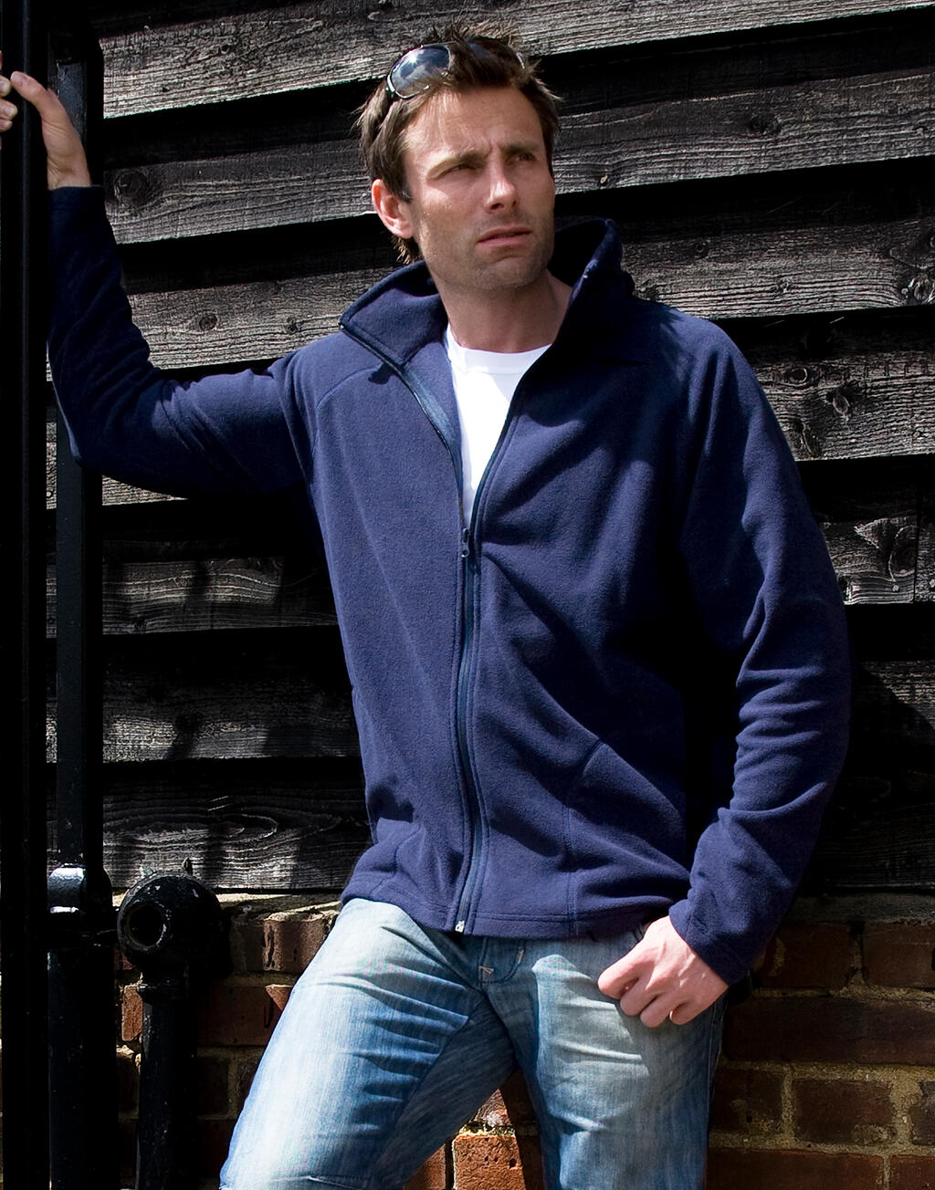 Microfleece Jacke