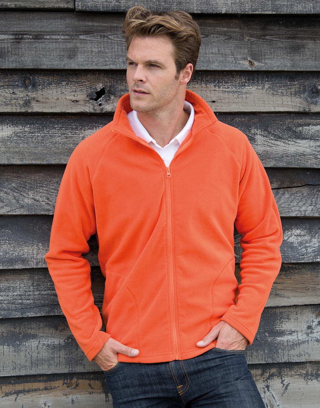 Microfleece Jacke
