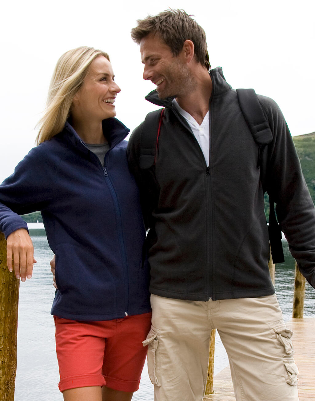 Microfleece Jacke