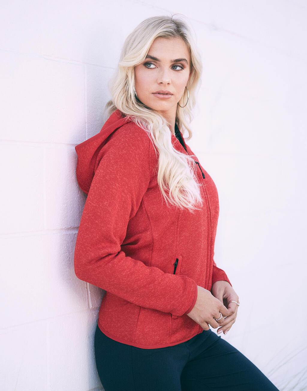Lux Hooded Fleece Jacket