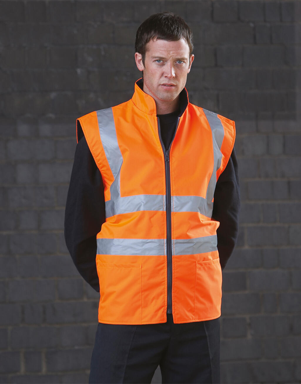 Fluo Fleece Bodywarmer