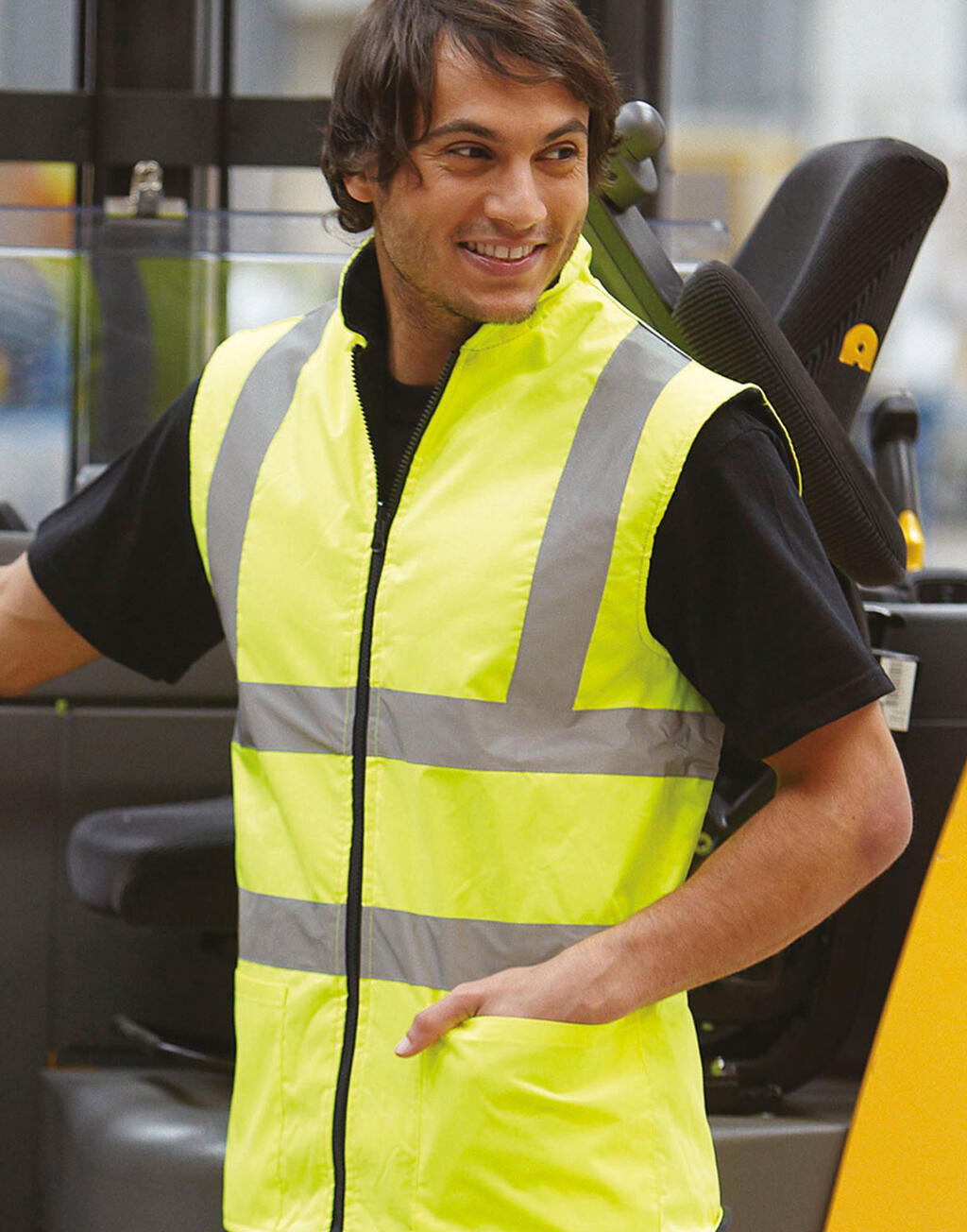 Fluo Fleece Bodywarmer