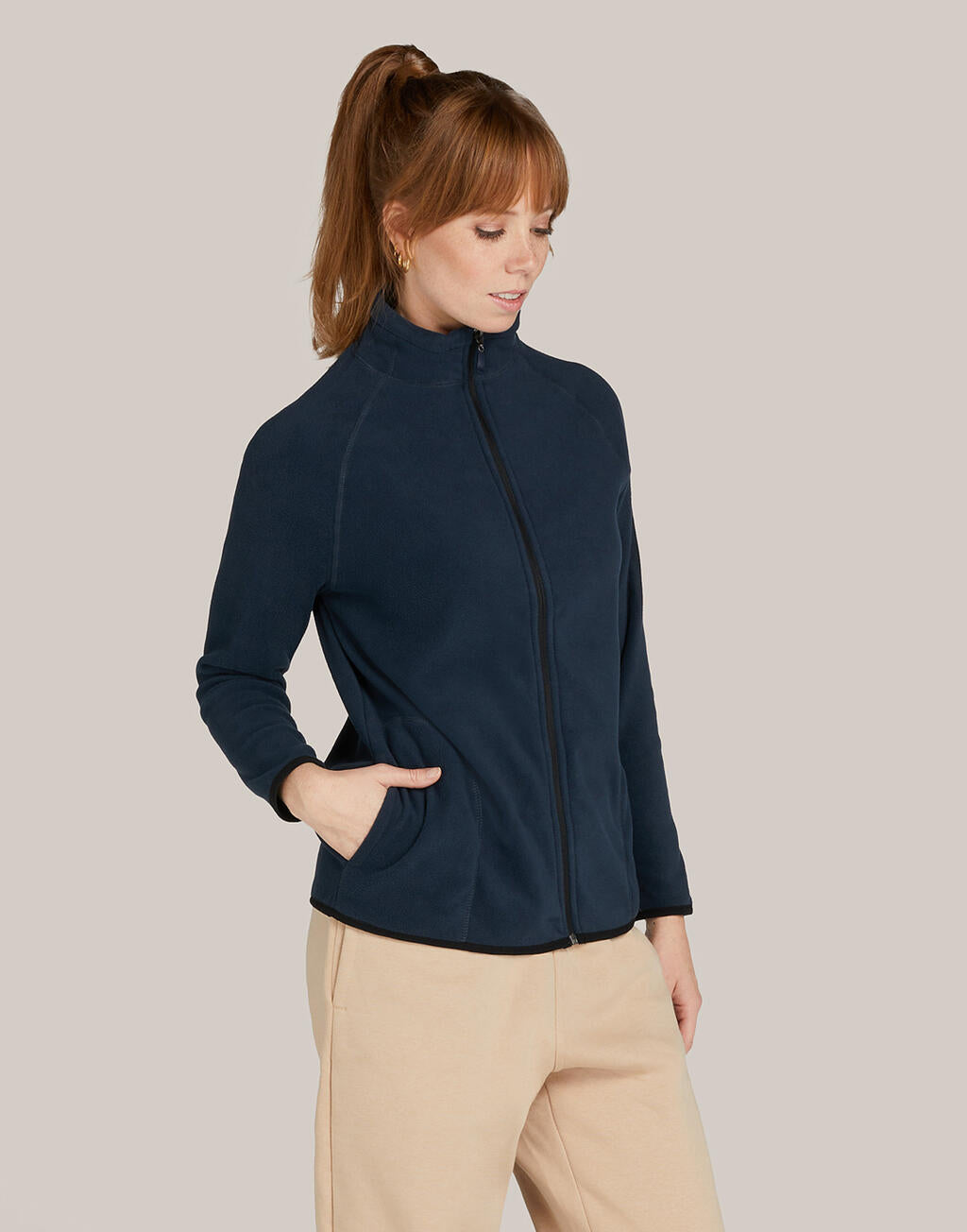 Signature Microfleece Jacke