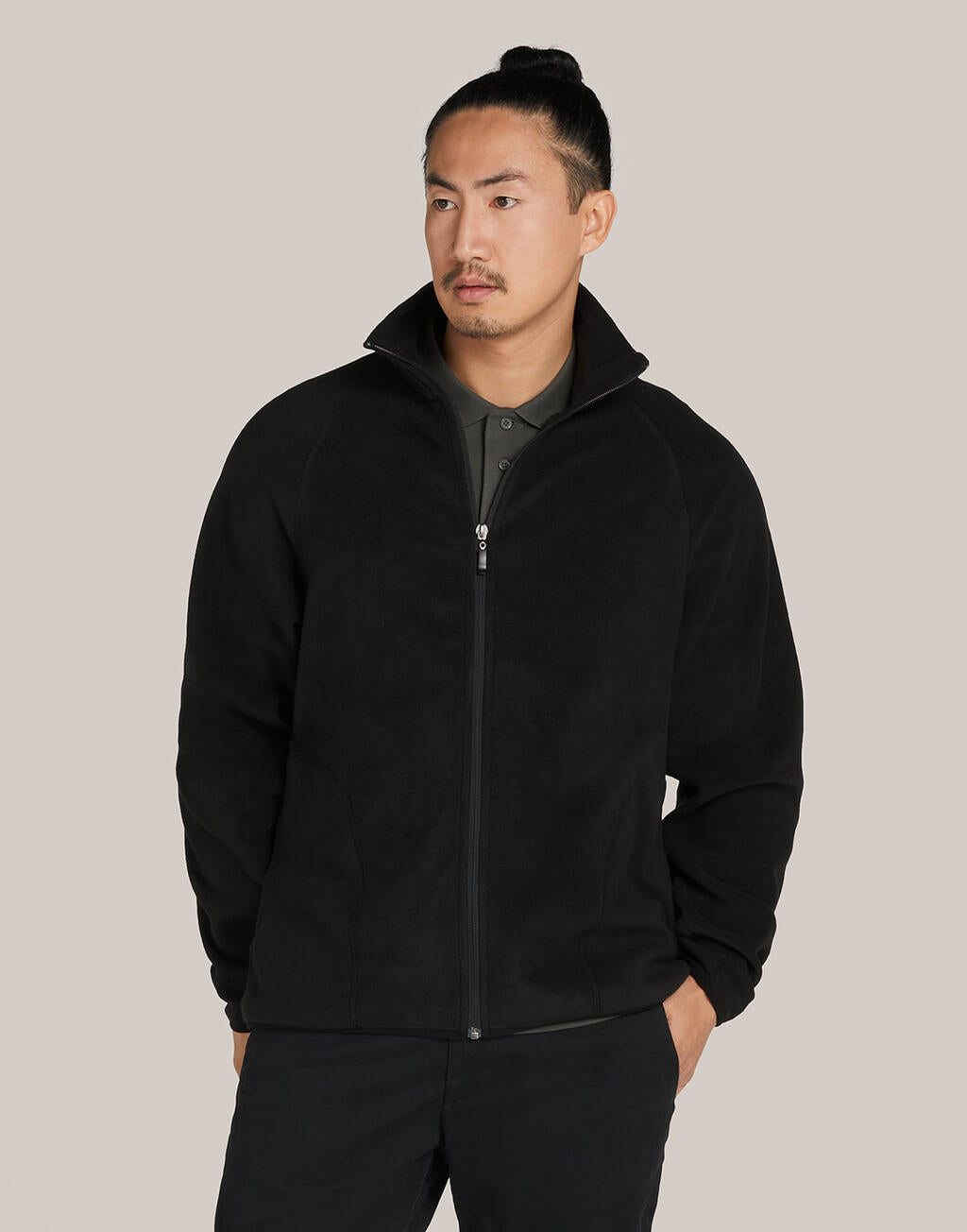 Microfleece Jacke