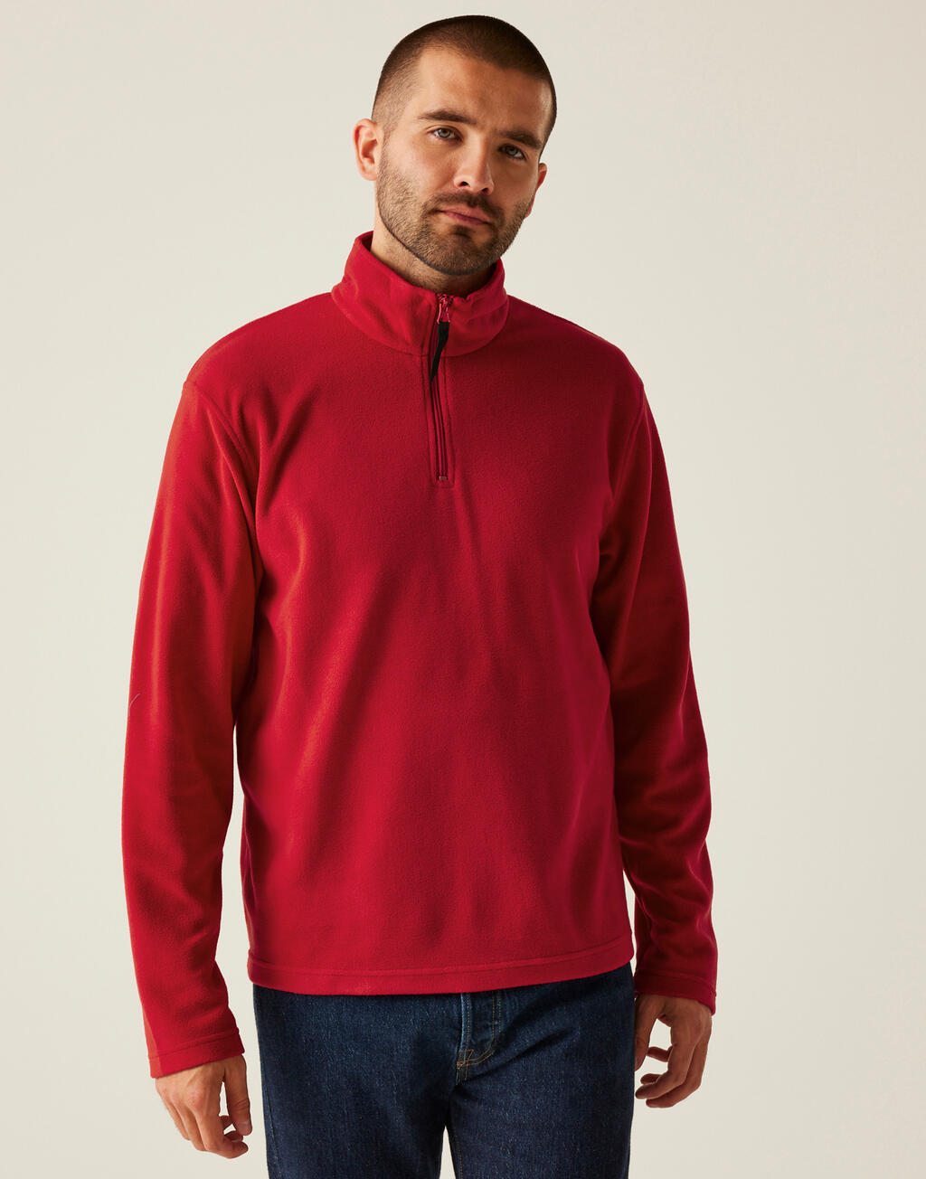 Micro Zip Neck Fleece