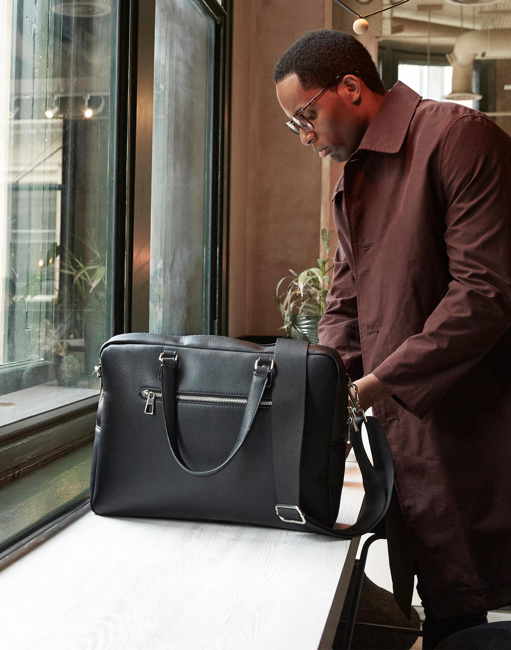 Tailored Luxe Briefcase