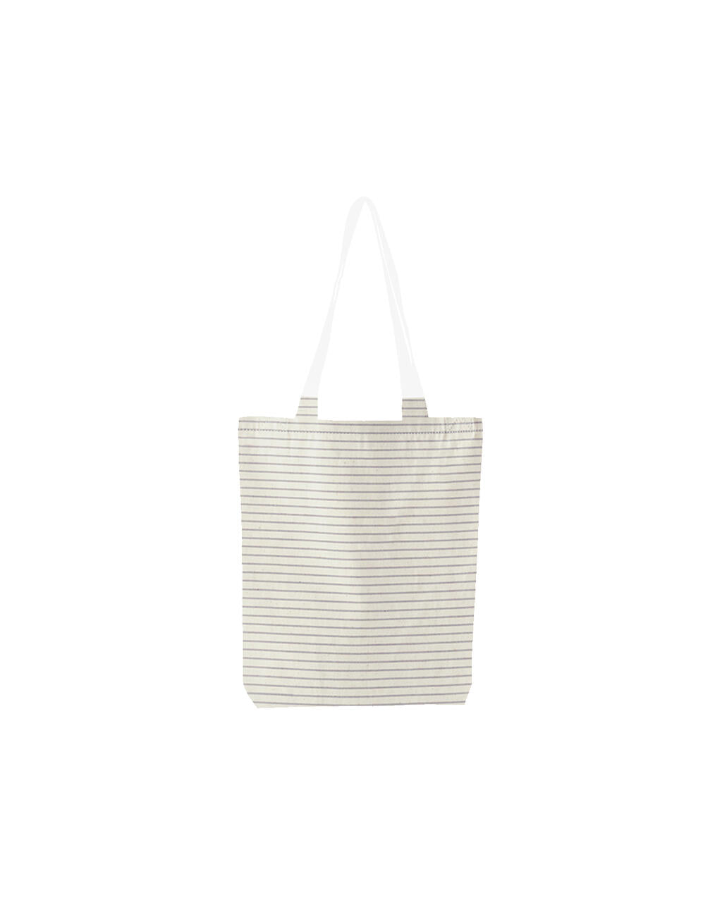 Gestreifte Baumwolltasche