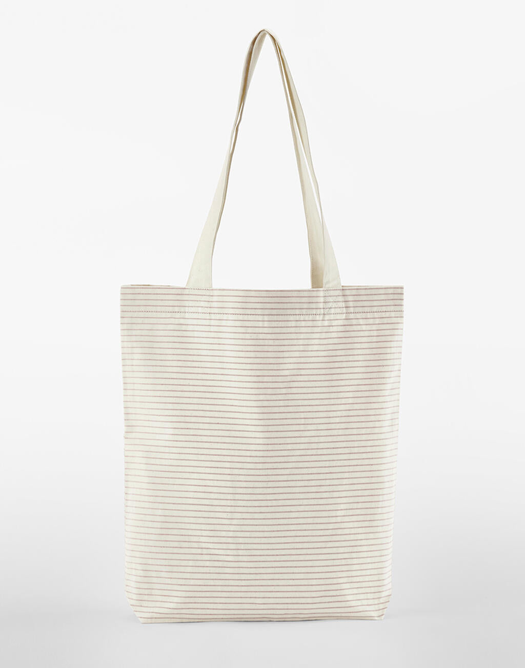 Gestreifte Baumwolltasche