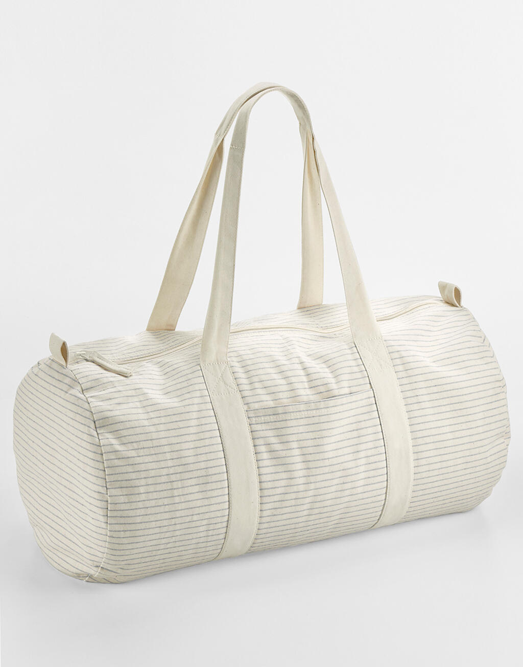 Gestreifte Baumwoll-Tasche