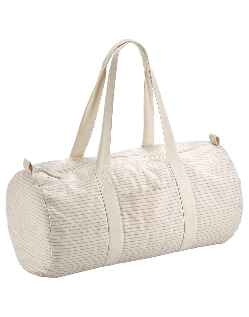 Gestreifte Baumwoll-Tasche