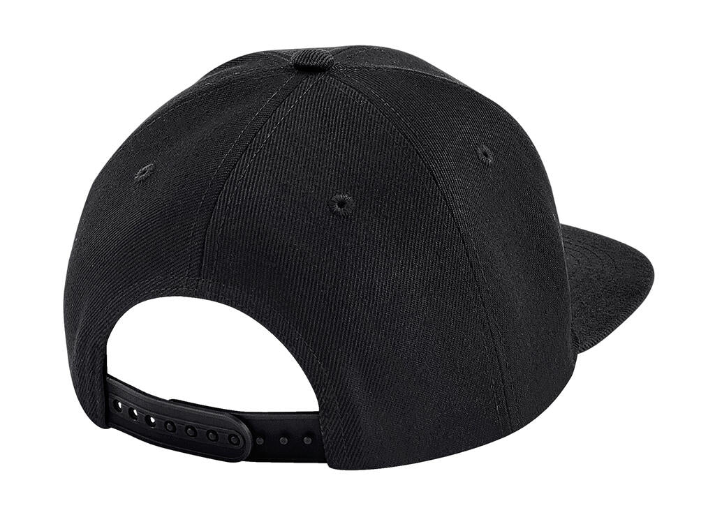 Flat Peak Snapback Cap