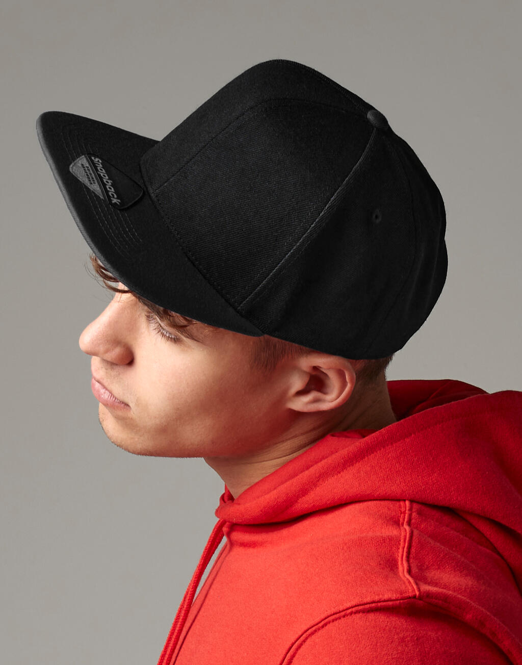 Flat Peak Snapback Cap