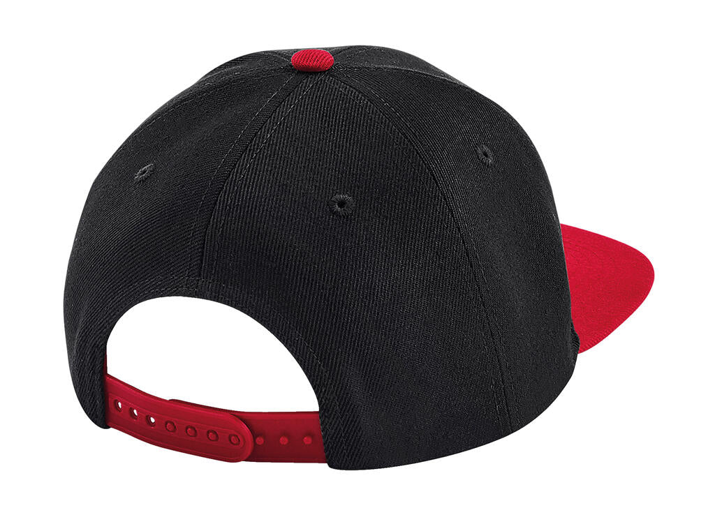 Flat Peak Snapback Cap