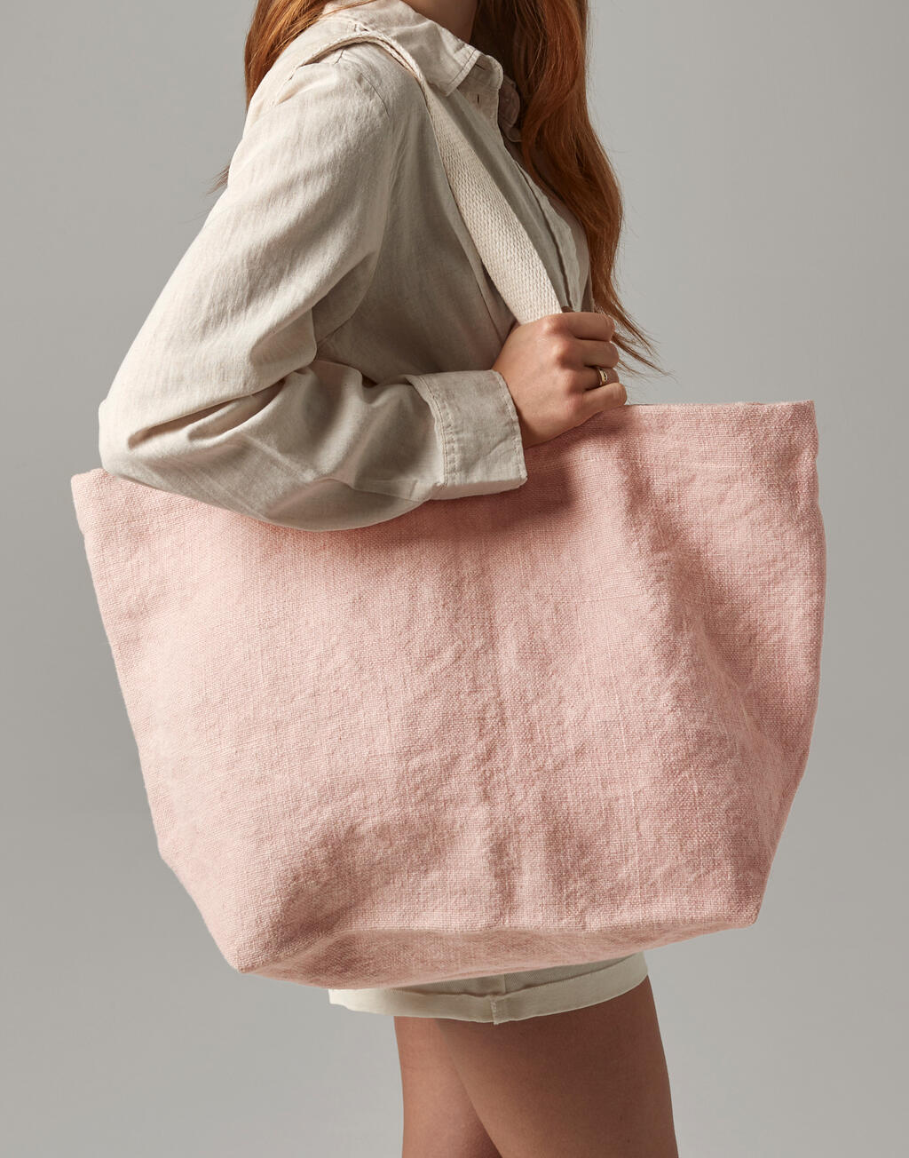 Jute Strandtasche