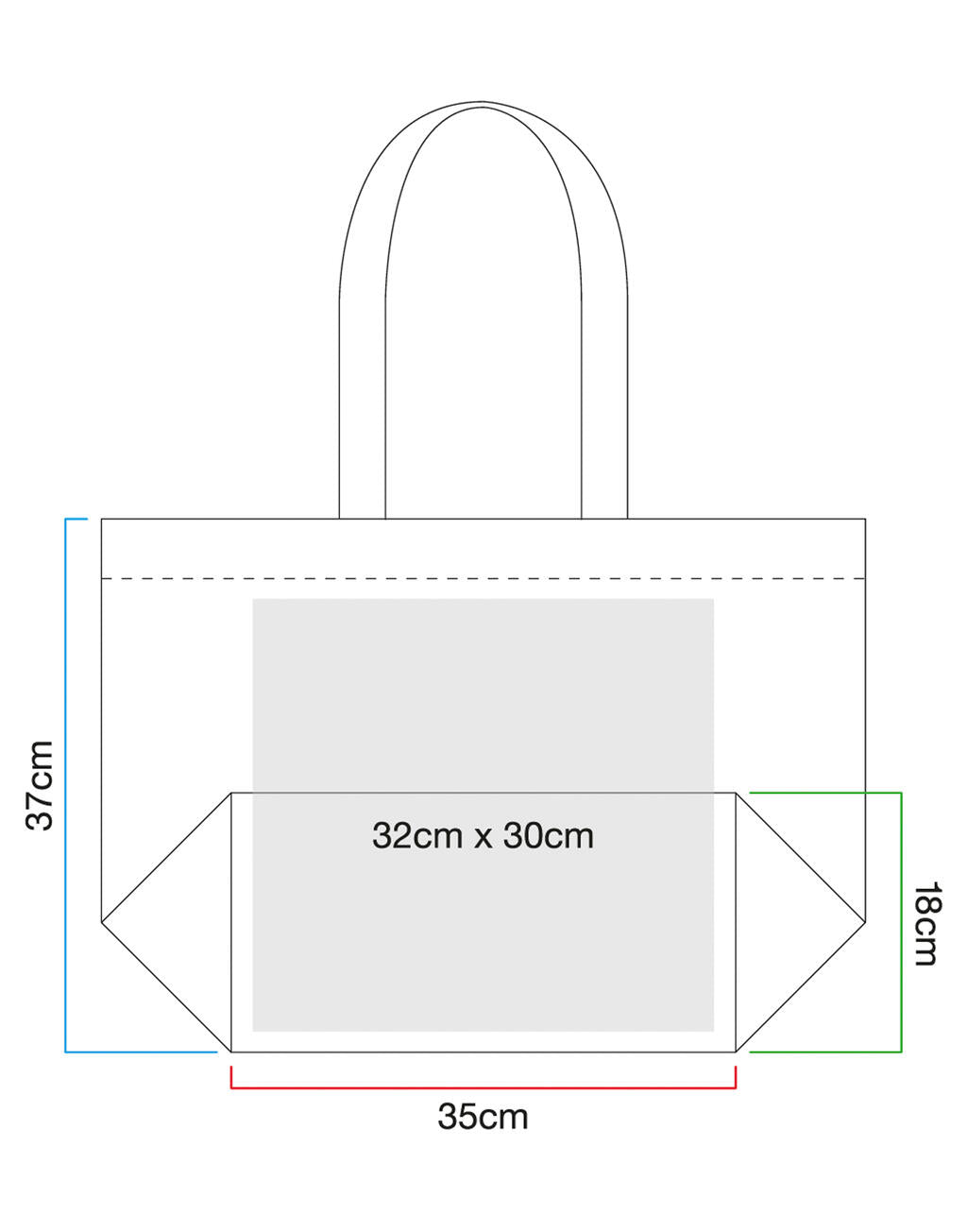 Jute Strandtasche