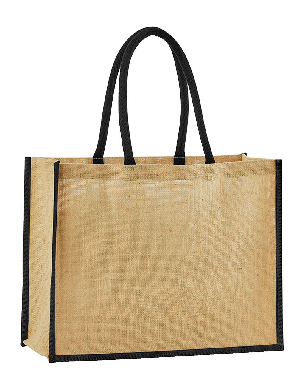 Natural Starched Jute Classic Shopper