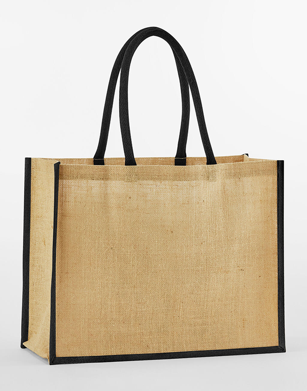 Natural Starched Jute Classic Shopper
