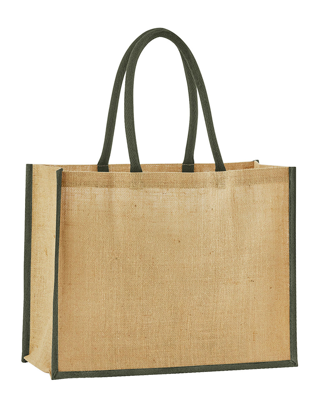 Natural Starched Jute Classic Shopper