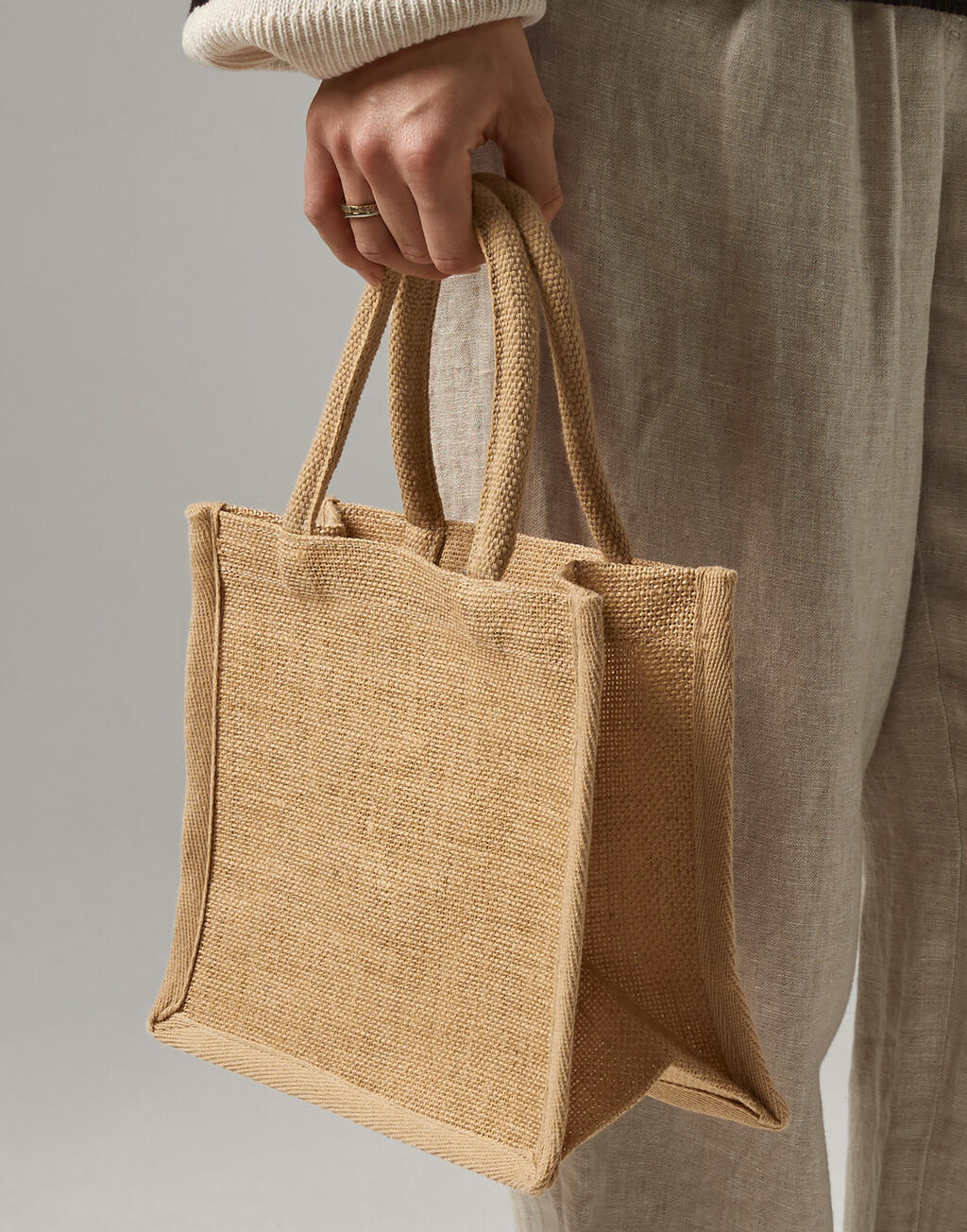 Jute Mini Geschenkbeutel