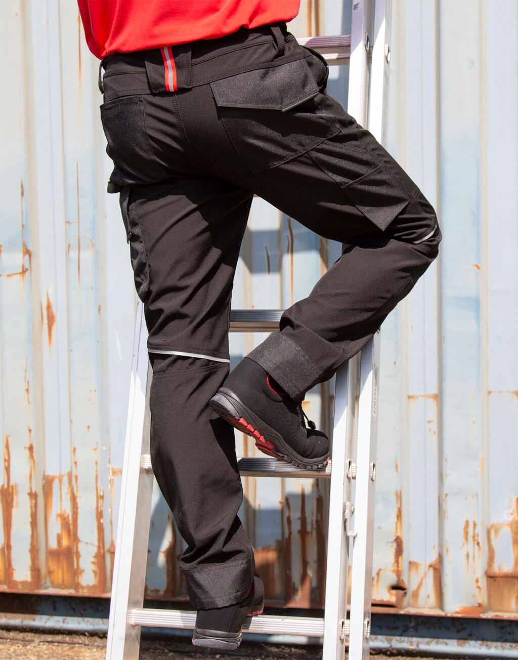 Slim Softshell Work Trousers