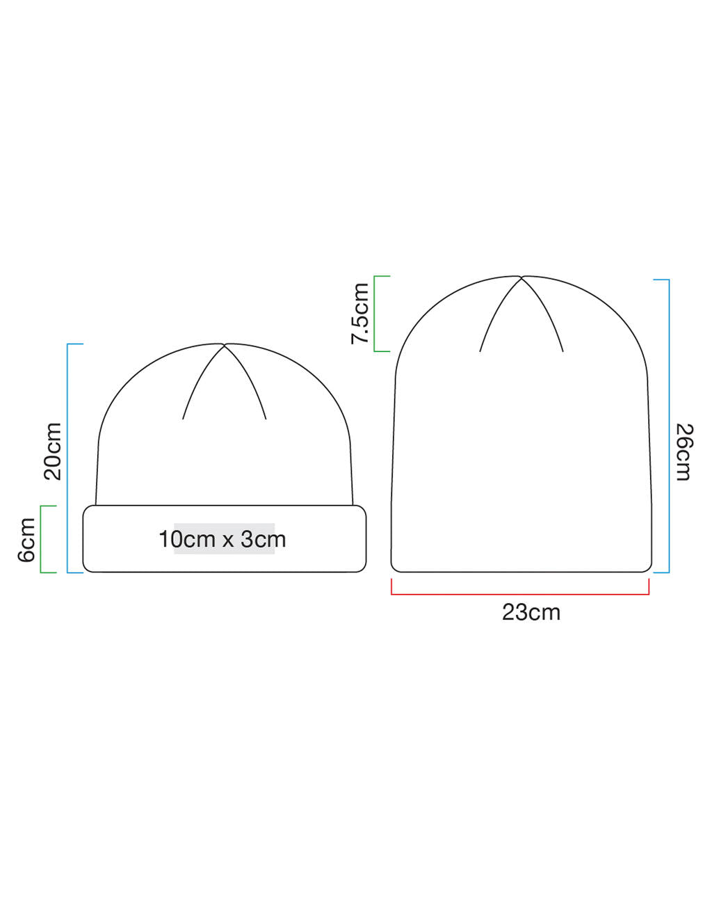 Waffelmuster Beanie