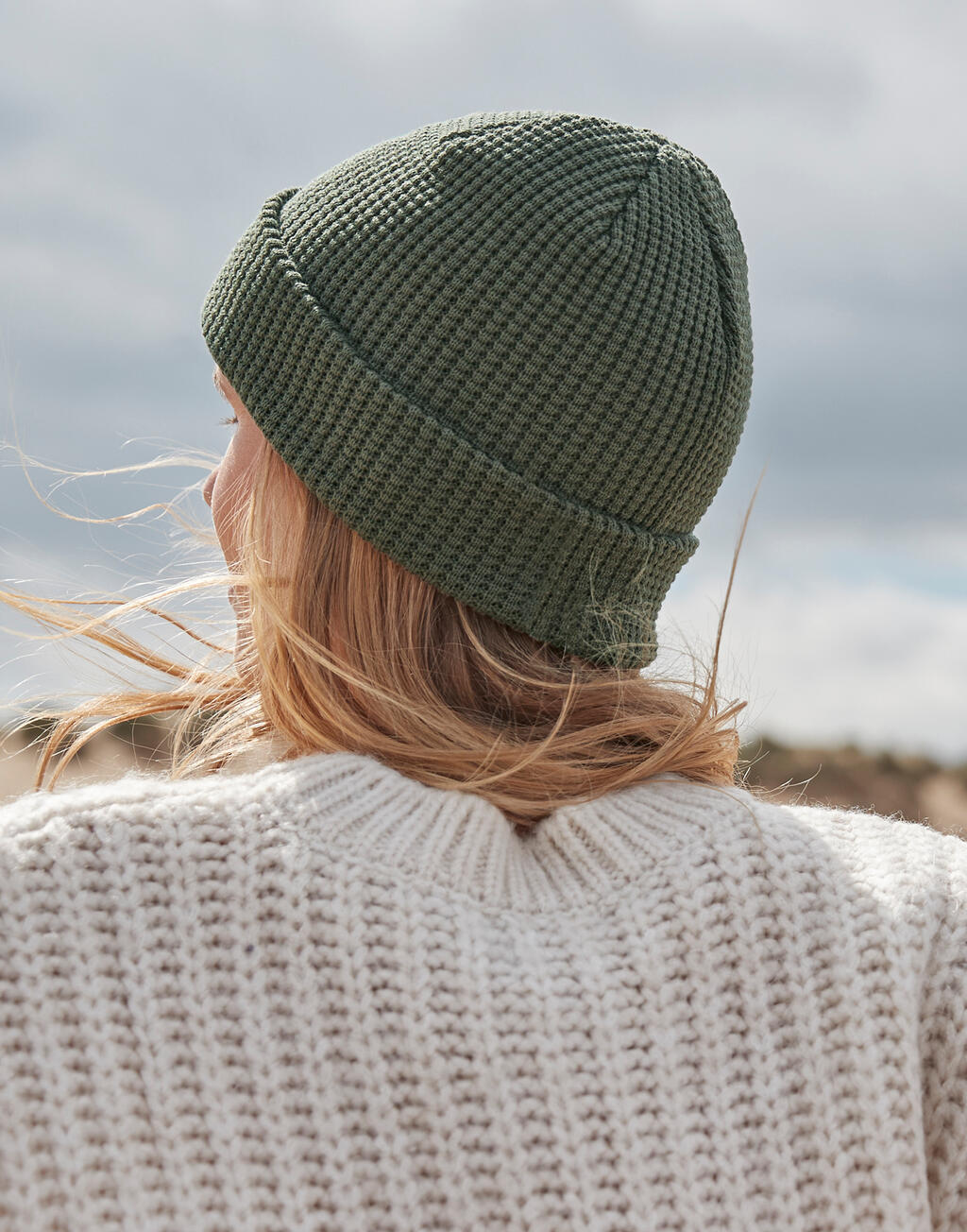 Waffelmuster Beanie