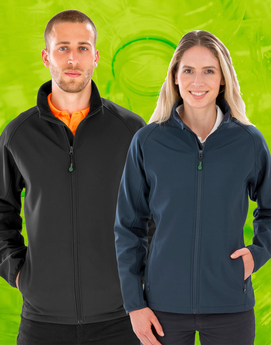 Recycled Softshell Jacke