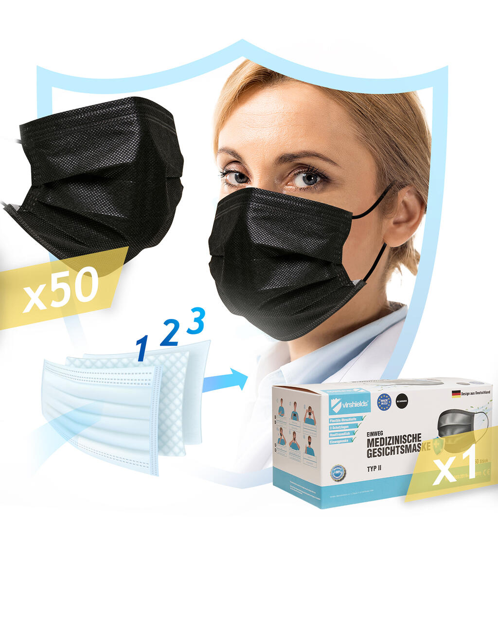 Medizinische Maske