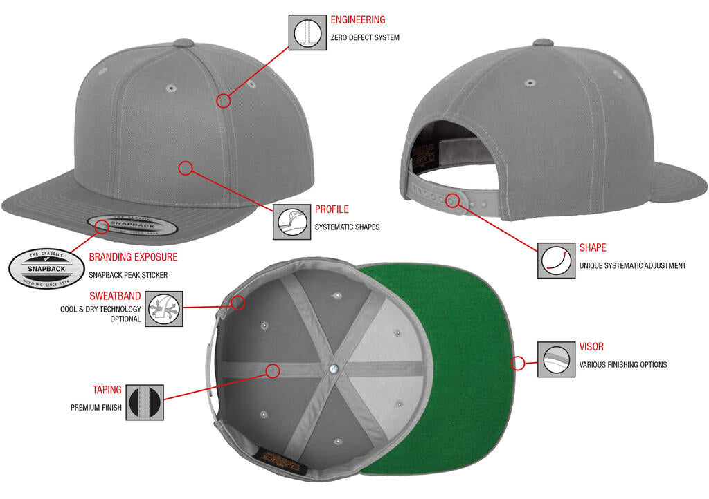 Classic Snapback Cap