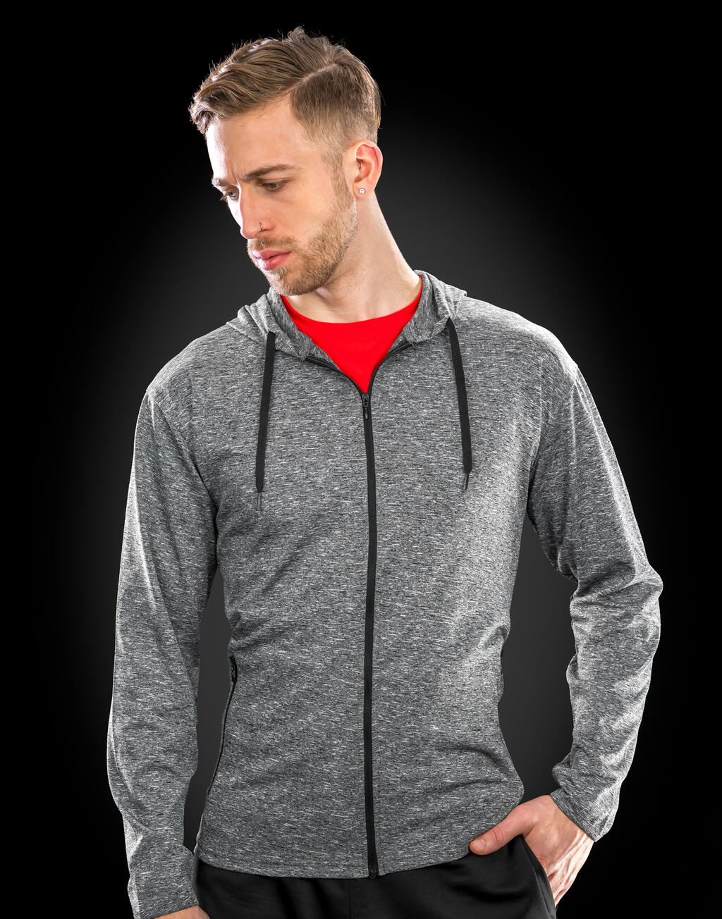 Hooded Tee-Jacket