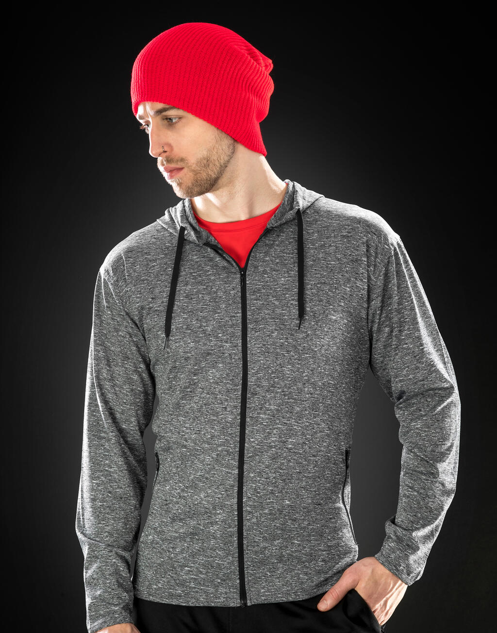Hooded Tee-Jacket